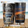 Personalized Name Trucker Gift Travel Custom Coffee Tumbler All Over Print