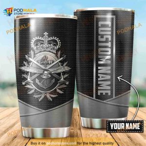 Personalized Name Xt Canadian Armed Forces Gift Travel Custom Coffee Tumbler