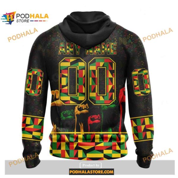 Personalized NHL Anaheim Ducks Special Design Celebrate Black History Month Hoodie 3D