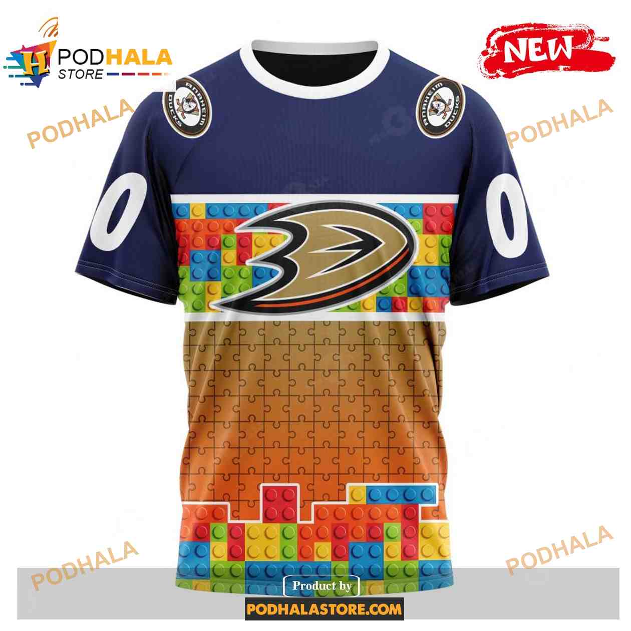 Custom NHL Anaheim Ducks Special Retro Gradient Design Shirt Hoodie 3D -  Bring Your Ideas, Thoughts And Imaginations Into Reality Today