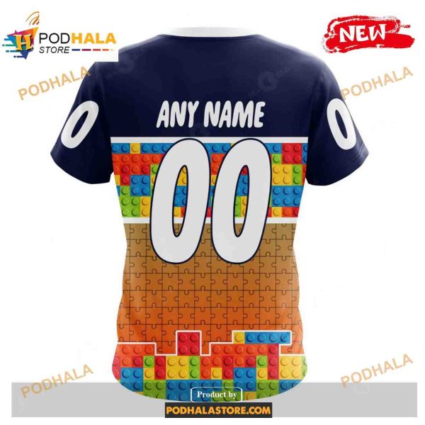 Personalized NHL Anaheim Ducks Special Design Puzzle Game Gradients Full Color Hoodie 3D