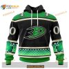 Personalized NHL Anaheim Ducks - Specialized Unisex Kits Hockey Celebrate St Patrick's Day Hoodie 3D