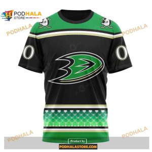 Personalized Nhl Anaheim Ducks Specialized Unisex Kits Hockey Celebrate St Patrick's Day Hoodie 3d 3