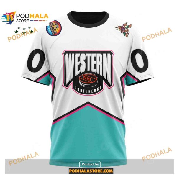 Personalized NHL Arizona Coyotes All-Star Western Conference 2023 Shirt Hoodie 3D