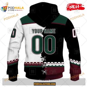 Personalized Nhl Arizona Coyotes Mix Color Jersey 2023 Shirt Hoodie 3d 3