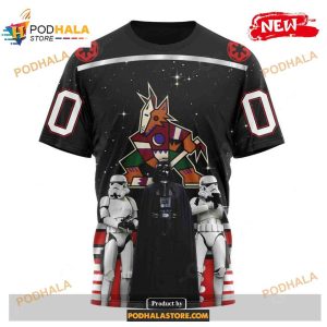 Personalized Nhl Arizona Coyotes Special Star Wars Black Design Shirt Hoodie 3d 3