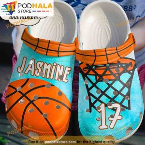 Personalized & Number Ncaa Basketball 3D Funny Crocs