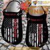 Personalized Nurse American Flag 3D Funny Crocs Classic Clog