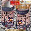 Personalized Nurse Is A Work Of Heart 3D Funny Crocs Classic Clog