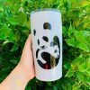 Personalized Panda Mom Gift Travel Custom Coffee Tumbler