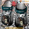 Personalized Philadelphia Eagles 3D Funny Crocs, Halloween Gift