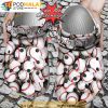 Personalized Pile Overlapping Baseball 3D Funny Crocs Clog Shoes