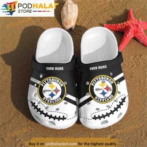 Personalized Pittsburgh Steelers 3D Funny Crocs