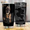 Personalized Pocket German Shepherd Print Custom Coffee Tumbler