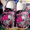 Personalized Rose Skull 3D Funny Crocs