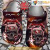 Personalized San Francisco 49ers Metallica 3D Funny Crocs Skull Lightning