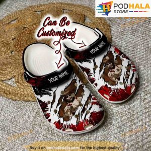Personalized Scary Annabelle 3D Funny Crocs Halloween
