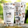 Personalized Sewing Icon Gift Travel Custom Coffee Tumbler