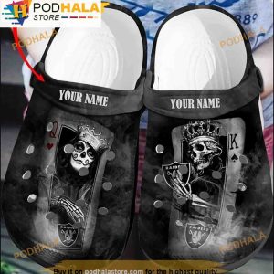 Personalized Skull Queen X Skull King Raiders 3D Funny Crocs