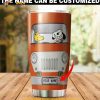 Personalized Snoopy Bus Gift Travel Custom Coffee Tumbler