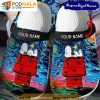 Personalized Snoopy Painting 3D Funny Crocs Clog
