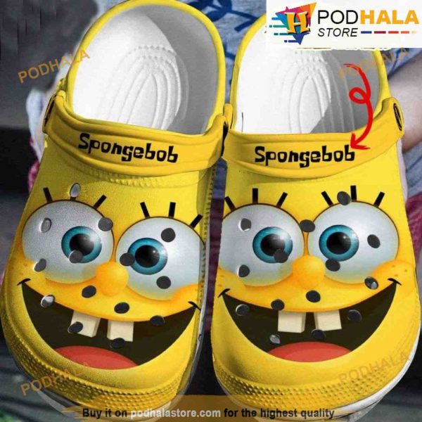 Personalized Spongebob 3D Funny Crocs