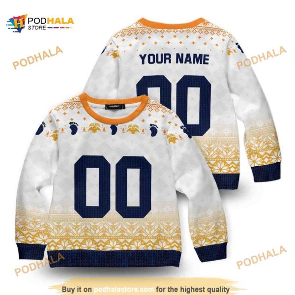 Personalized Team Schweiden Adlers Christmas All Over Printed Sweater