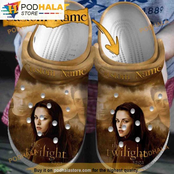 Personalized The Twilight Saga Movie 3D Funny Crocs Clogs
