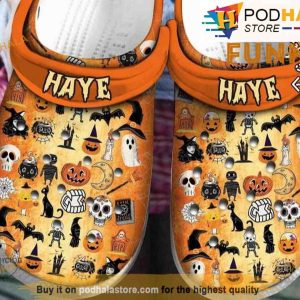 Personalized Things Pumpkin 3D Funny Crocs