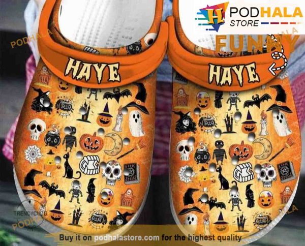 Personalized Things Pumpkin 3D Funny Crocs