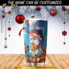 Personalized Tiger Donkey Winnie The Pooh Winter Custom Coffee Tumbler
