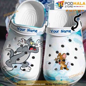 Personalized Tom And Jerry Cartoon 3D Funny Crocs