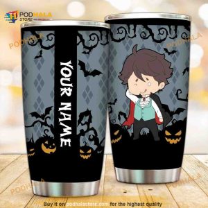 Personalized Vampire Toru Oikawa Anime Custom Coffee Tumbler