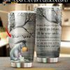 Personalized Winnie The Pooh Eeyore Winter Custom Coffee Tumbler