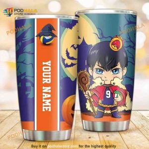 Personalized Wizard Tobio Kageyama Halloween Custom Coffee Tumbler