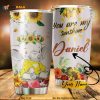 Personalized You Are My Sunshine Baby Elephas Custom Coffee Tumbler