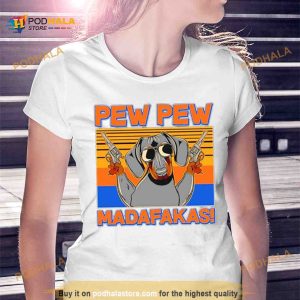 Pew Pew Madafakas Dachshund Dog vintage Shirt 2