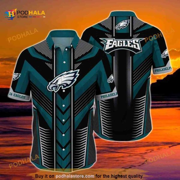 Philadelphia Eagles Hawaiian Shirt, Gift For NFL Fans