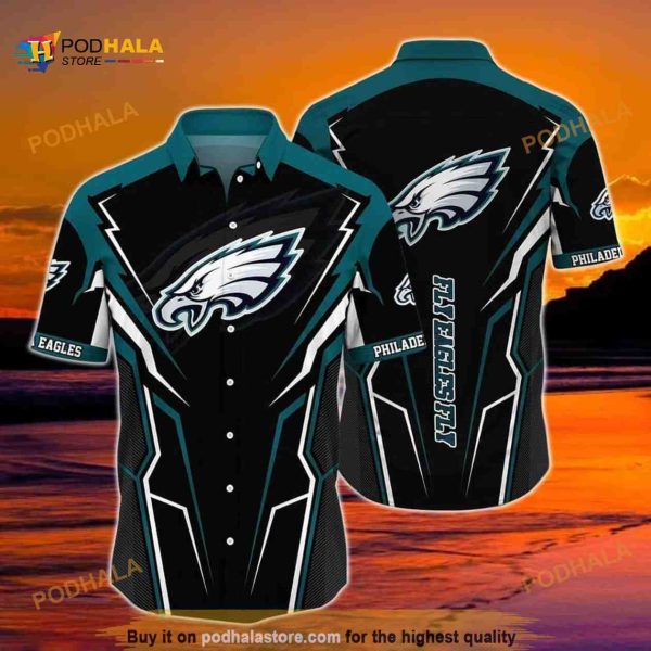 Philadelphia Eagles NFL Hawaiian Shirt, Summer Gift For Football Fans