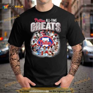Philadelphia Phillies All Time Greats Signatures 2023 Shirt 2