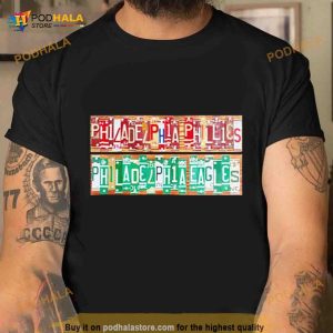 Philadelphia Phillies And Philadelphia Eagles Shirt 2