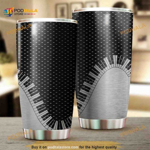 Piano Metal Stainless Steel Cup Coffee Tumbler