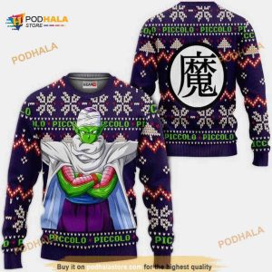 Piccolo Anime Dragon Ball Ugly Wool Funny Ugly Sweater