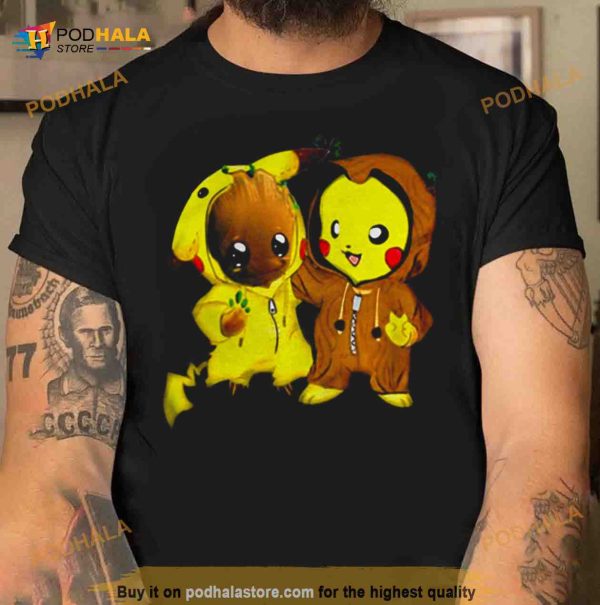 Pikachu groot best friend for life Shirt