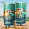 Pikachu I Level Up Coffee Tumbler All Over Print 3D 3D For Anime Fans