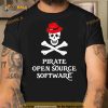 Pirate Open Source Software Shirt