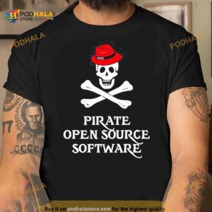 Pirate Open Source Software Shirt