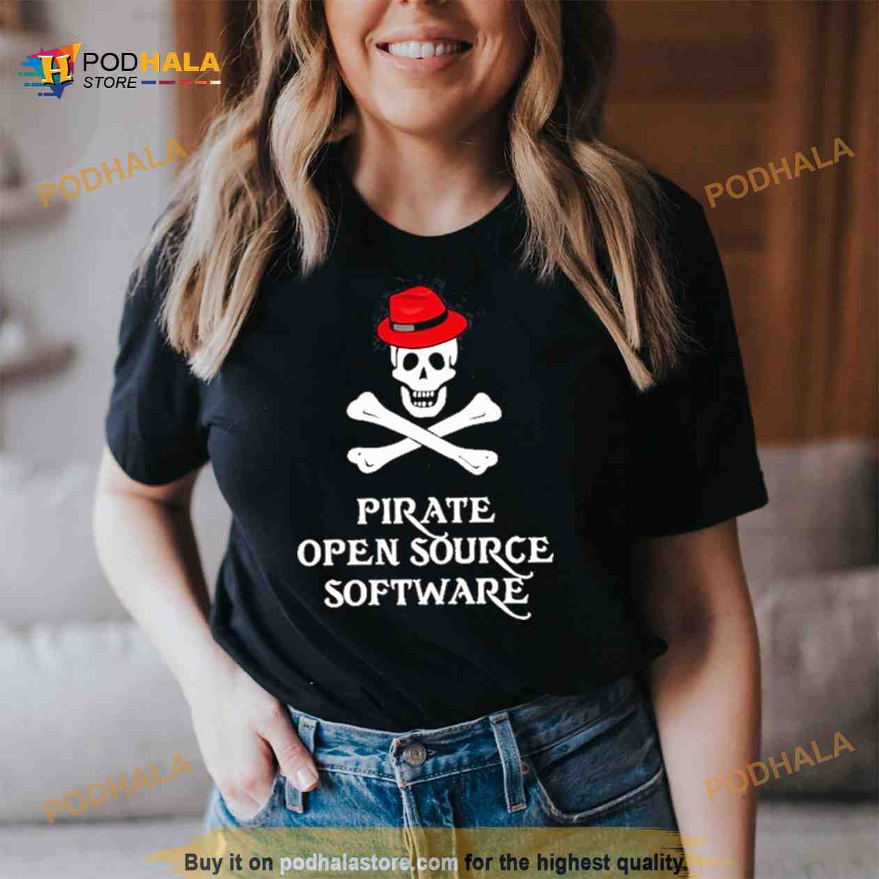 Pirate Open Source Software Shirt Pirate Open Source Software Shirt