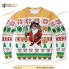 Pirate Santa Clause Yo Ho Ho Ugly Christmas Wool Sweater