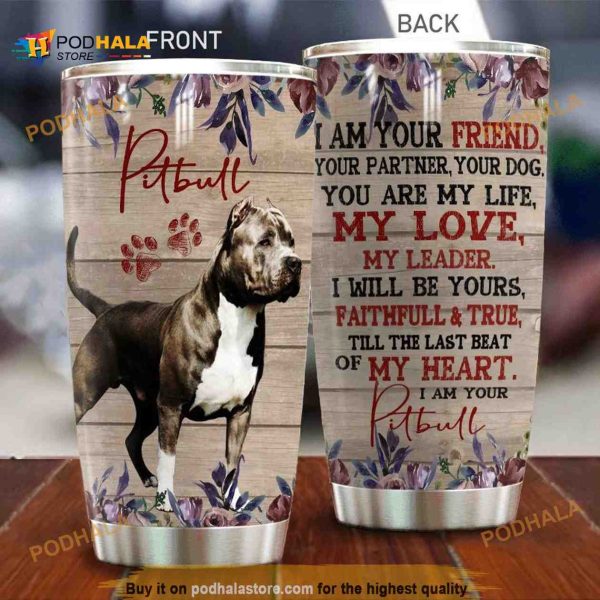 Pitbull Stainless Steel Cup Coffee Tumbler